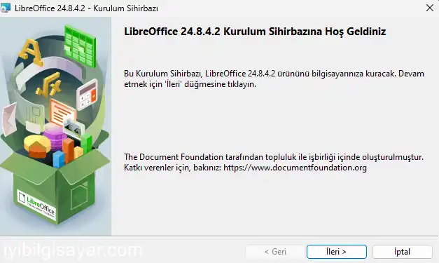 libre office kurulum 5