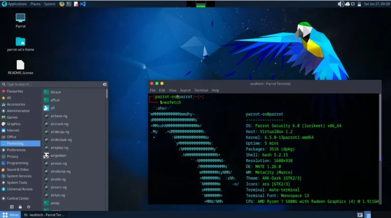 Parrot OS3
